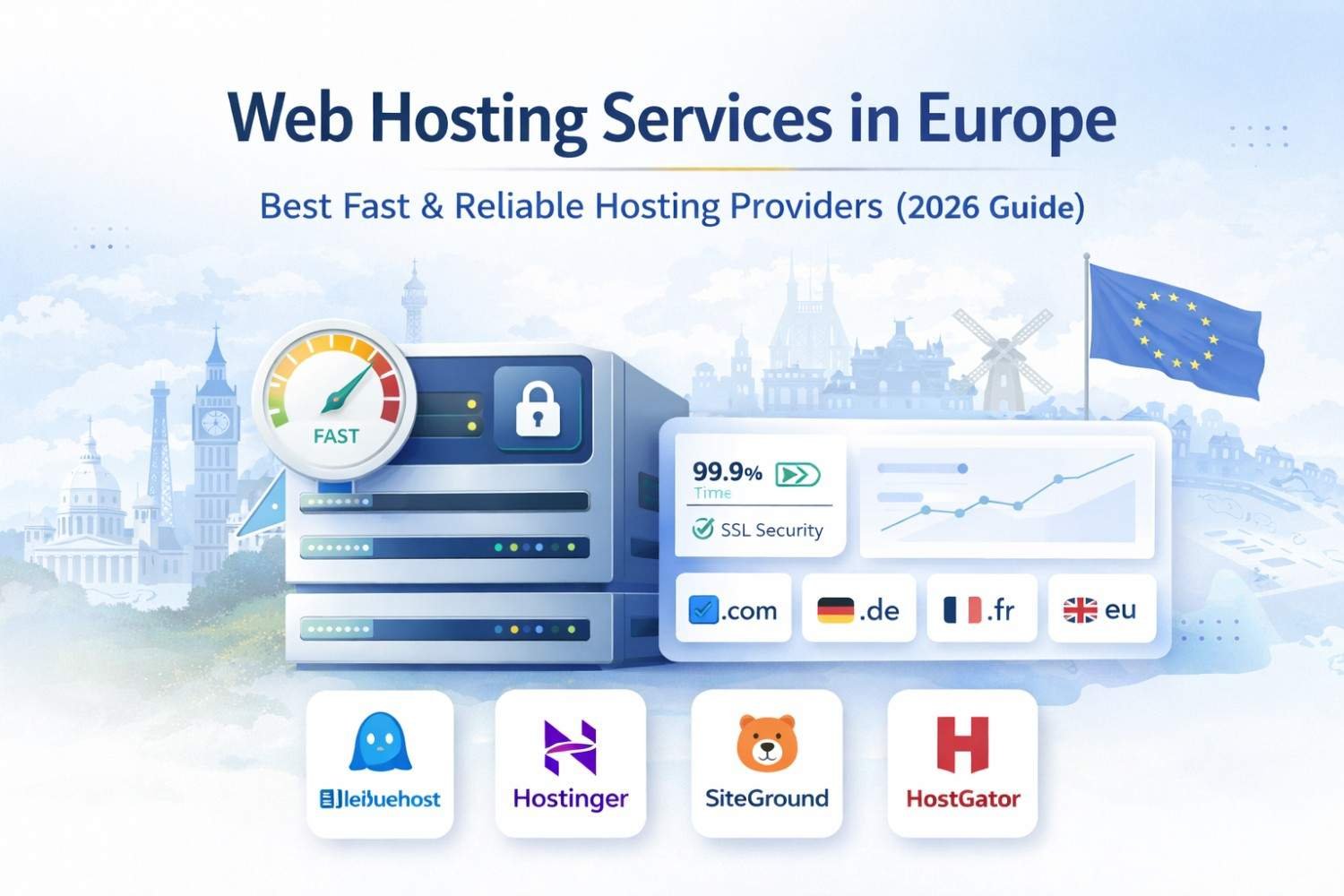 Web Hosting Services in Europe – Best Fast & Reliable Hosting Providers (2026 Guide)